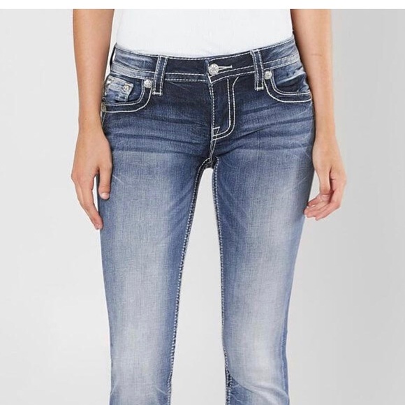 🆕⭐️ MISS ME Signature Bootcut Angel Wings • NWT - Picture 2 of 8